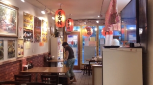 台湾阿Q麺館 店内の雰囲気