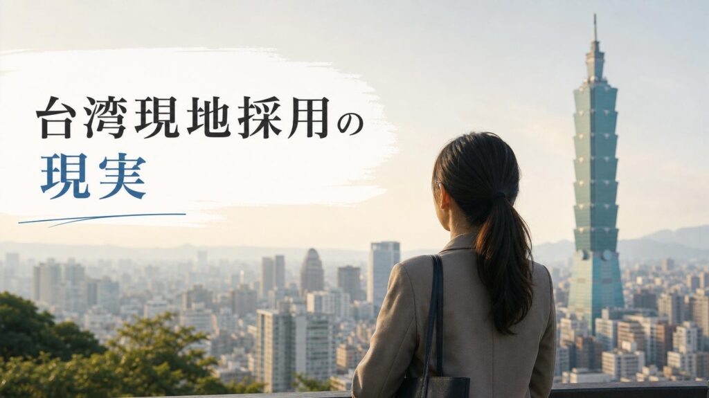 台湾現地採用の現実｜現地院卒が教える給料・ビザ・仕事探しの本音