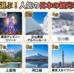 なぜココが人気？台湾人に刺さる日本の観光地TOP10（理由つき）
